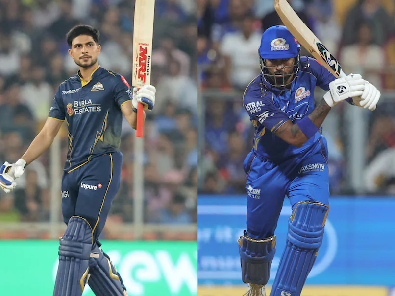 Tilak Varma celebrates his 101 for Mumbai Indians against Gujarat Titans in a dominant IPL 2026 victory.