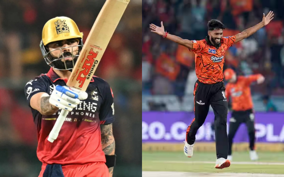 Sunrisers Hyderabad and Royal Challengers Bengaluru players ahead of IPL 2026 clash with pitch conditions and preview insights.