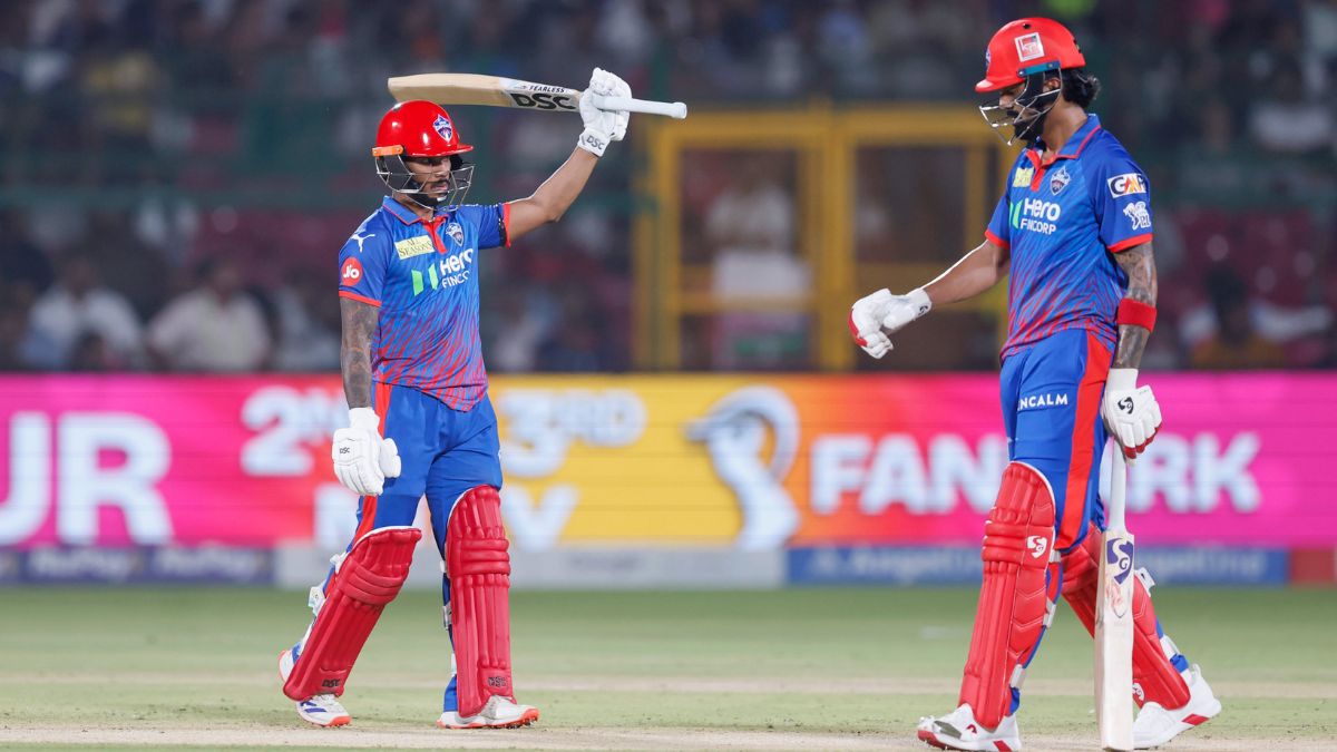 Delhi Capitals players celebrate after chasing a record 226 against Rajasthan Royals in IPL 2026.