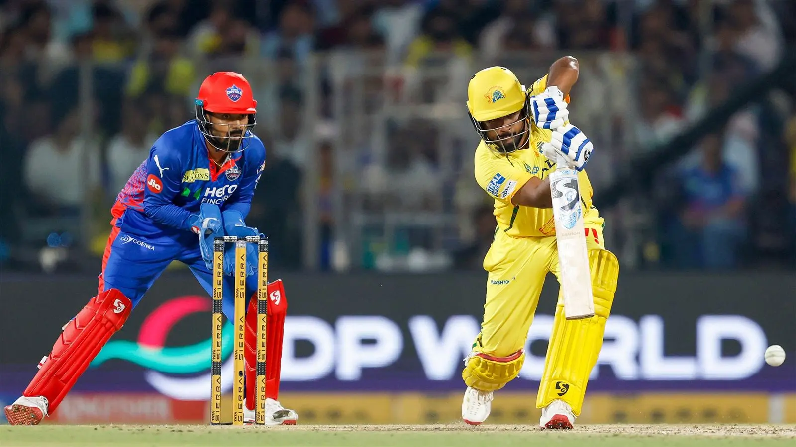 Chennai Super Kings batter Sanju Samson scores 87 to lead victory over Delhi Capitals in IPL 2026.