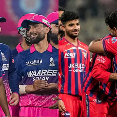 Rajasthan Royals and Lucknow Super Giants players in action with match stats and preview ahead of IPL 2026 clash.