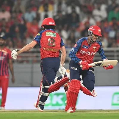 Lucknow Super Giants and Punjab Kings players ahead of Match 68 with playoff qualification scenarios in focus.