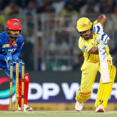 Chennai Super Kings batter Sanju Samson scores 87 to lead victory over Delhi Capitals in IPL 2026.